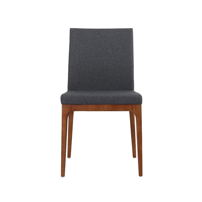 Gervin Recycled Leather Chair,Set of 2