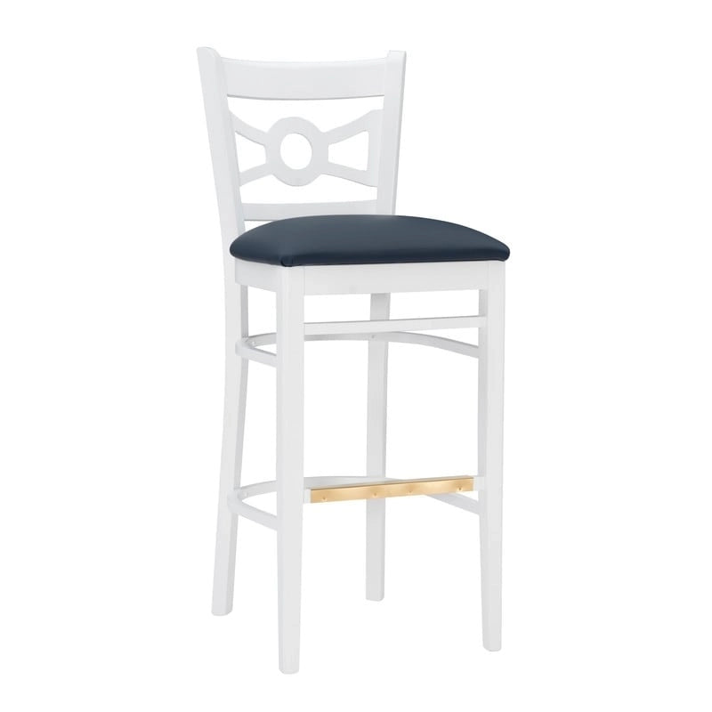 Talyn White Barstool (Set of 2)