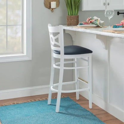 Talyn White Barstool (Set of 2)