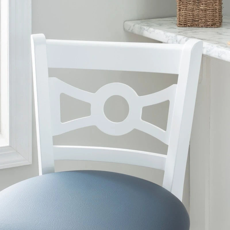 Talyn White Barstool (Set of 2)