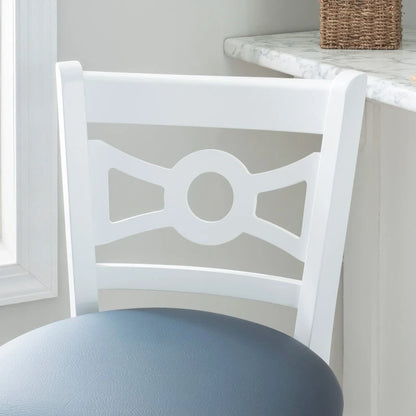 Talyn White Barstool (Set of 2)