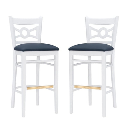 Talyn White Barstool (Set of 2)