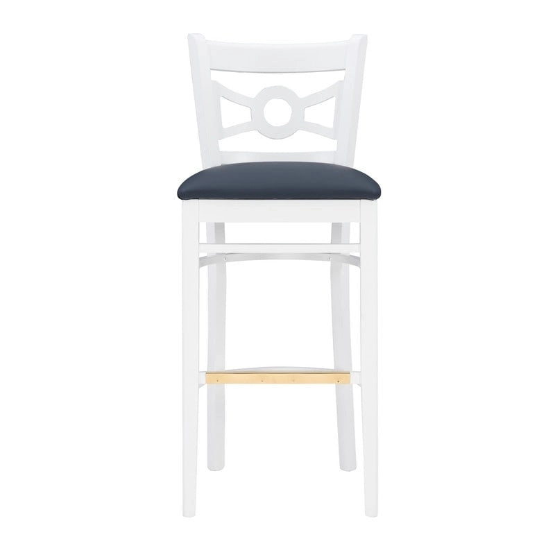Talyn White Barstool (Set of 2)