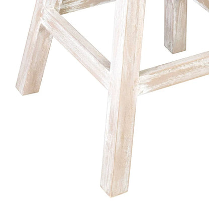 White Coconut Shell Swivel Counter Stool by East at Main