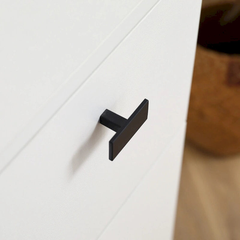 Vanity Table with Lighted Mirror and 3 Drawers and Storage Cabinet