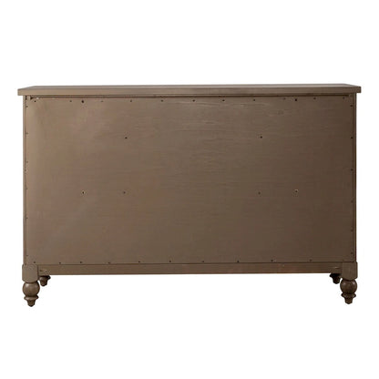 Americana Farmhouse Dusty Taupe 9 Drawer Dresser