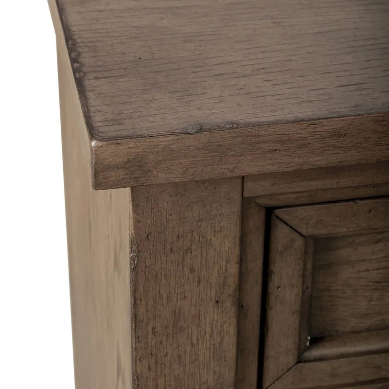 Americana Farmhouse Dusty Taupe 9 Drawer Dresser