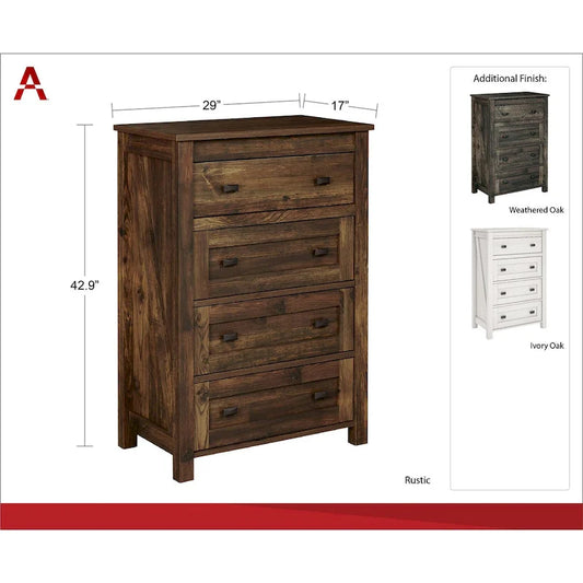 Avenue Greene Becken Ridge 4 Drawer Dresser