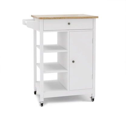 MM Kitchen island rolling trolley cart