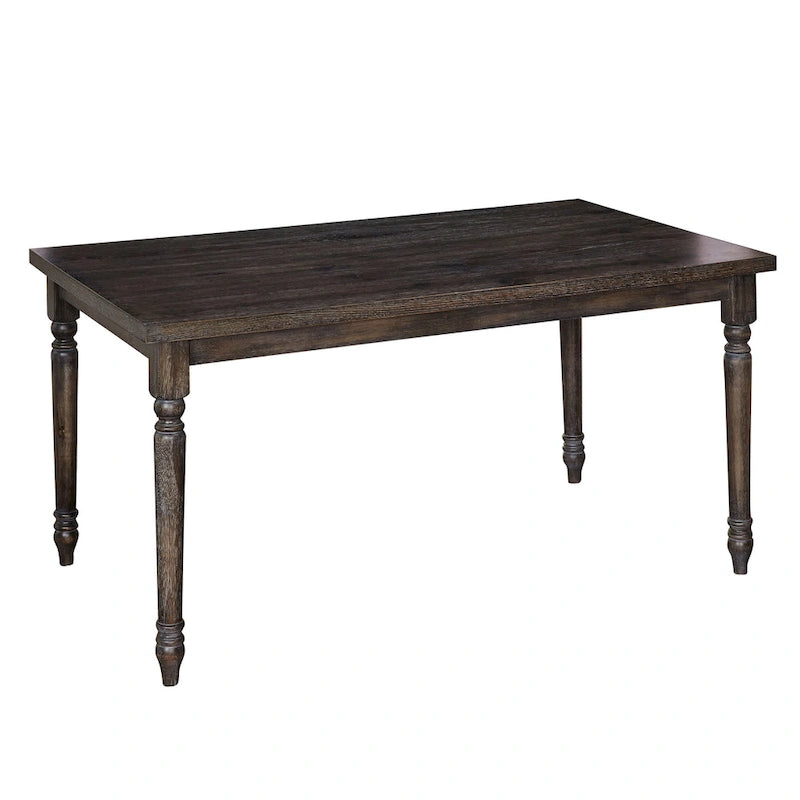 Simple Living Burntwood Dining Table - 29h x 60w x 36d