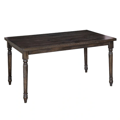 Simple Living Burntwood Dining Table - 29h x 60w x 36d