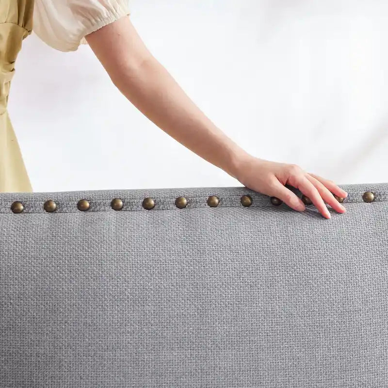 HUIMO Fabric Arm Chair and Loveseat Set