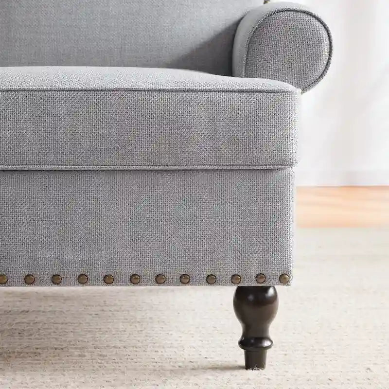 HUIMO Fabric Arm Chair and Loveseat Set