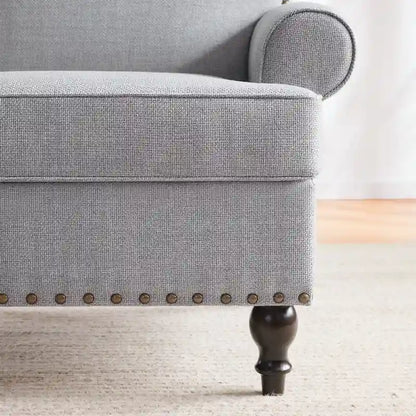 HUIMO Fabric Arm Chair and Loveseat Set