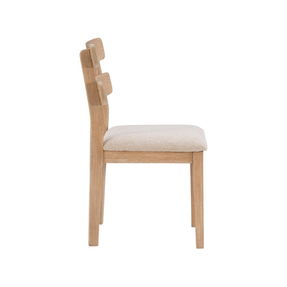 Dolan Solid Wood Farmhouse Dining Side Chair (Set of 2)