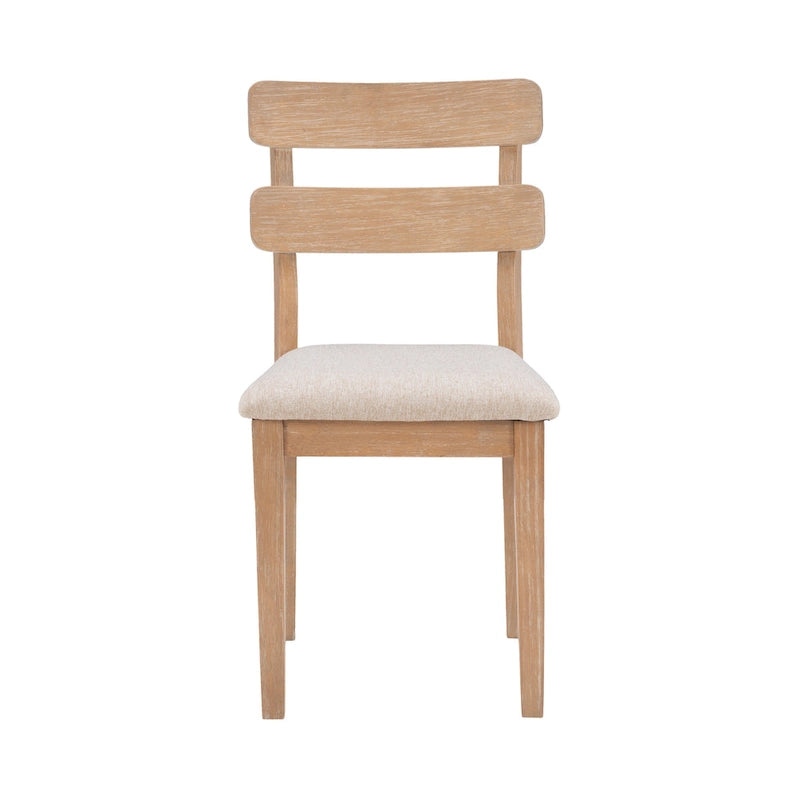 Dolan Solid Wood Farmhouse Dining Side Chair (Set of 2)