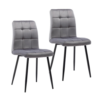 Porthos Home Pacie Velvet Dining Room Chairs (Set of 2)