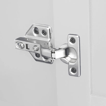 Kitchen Island Cart with Solid Wood Top and Locking Wheels