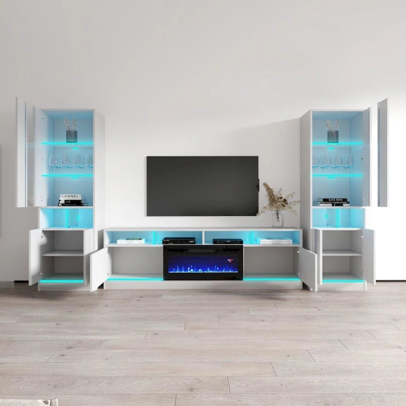 Disparo BL05-BK-BK Entertainment Center
