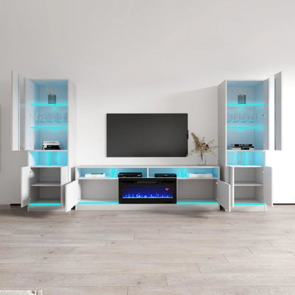 Disparo BL05-BK-BK Entertainment Center