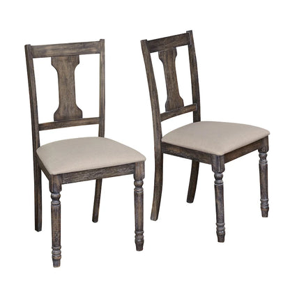 Simple Living Burntwood Dining Chairs (Set of 2)