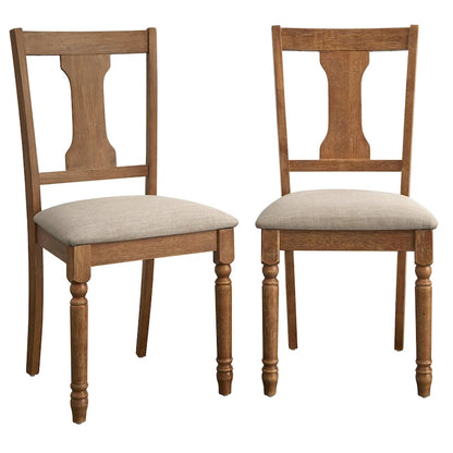 Simple Living Burntwood Dining Chairs (Set of 2)