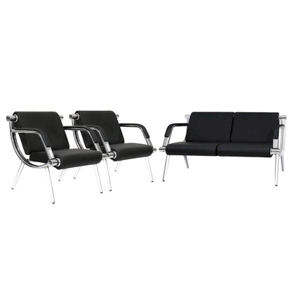 Kinbor Waiting Room Chair Office Chair, Reception Bench Guest Chair for Airport, Office, Salon, Bank, Hospital