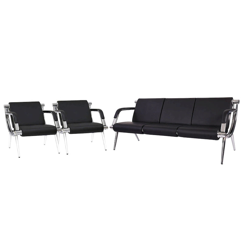 Kinbor Waiting Room Chair Office Chair, Reception Bench Guest Chair for Airport, Office, Salon, Bank, Hospital
