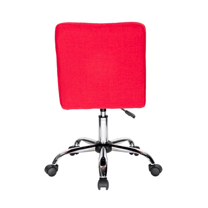 Porthos Home Alice Tufted Fabric Office Chairwith Metal Base