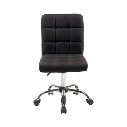 Porthos Home Alice Tufted Fabric Office Chairwith Metal Base