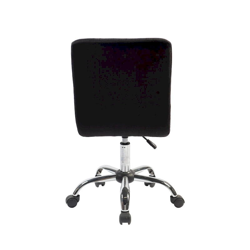 Porthos Home Alice Tufted Fabric Office Chairwith Metal Base