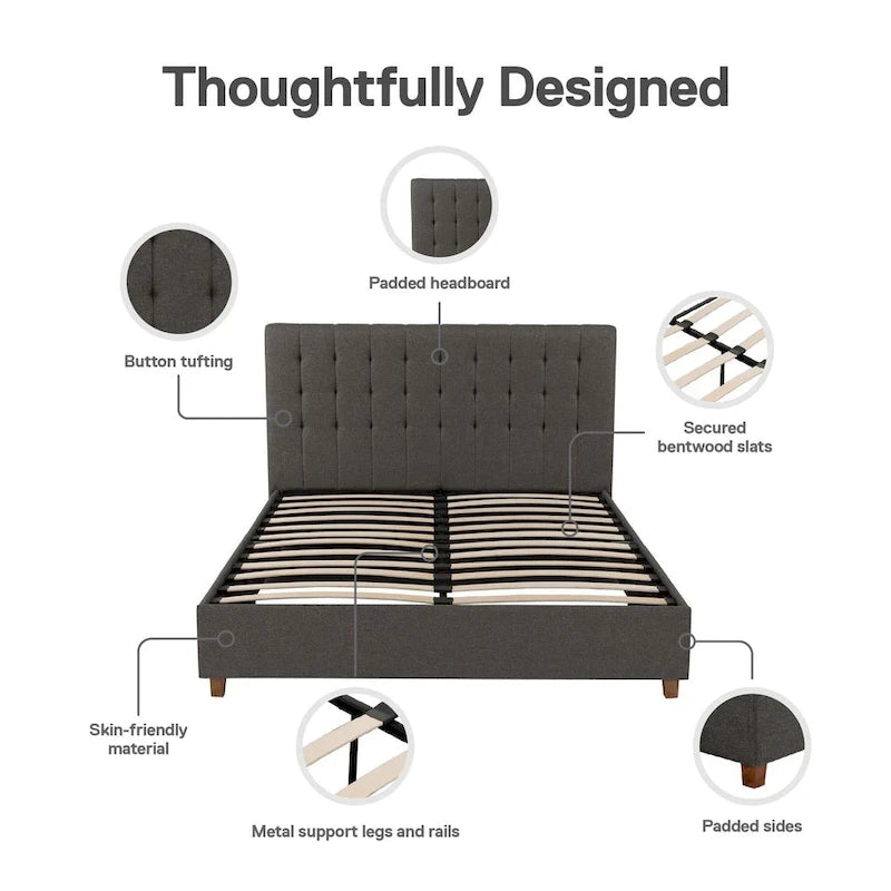 Avenue Greene Ella Upholstered Bed