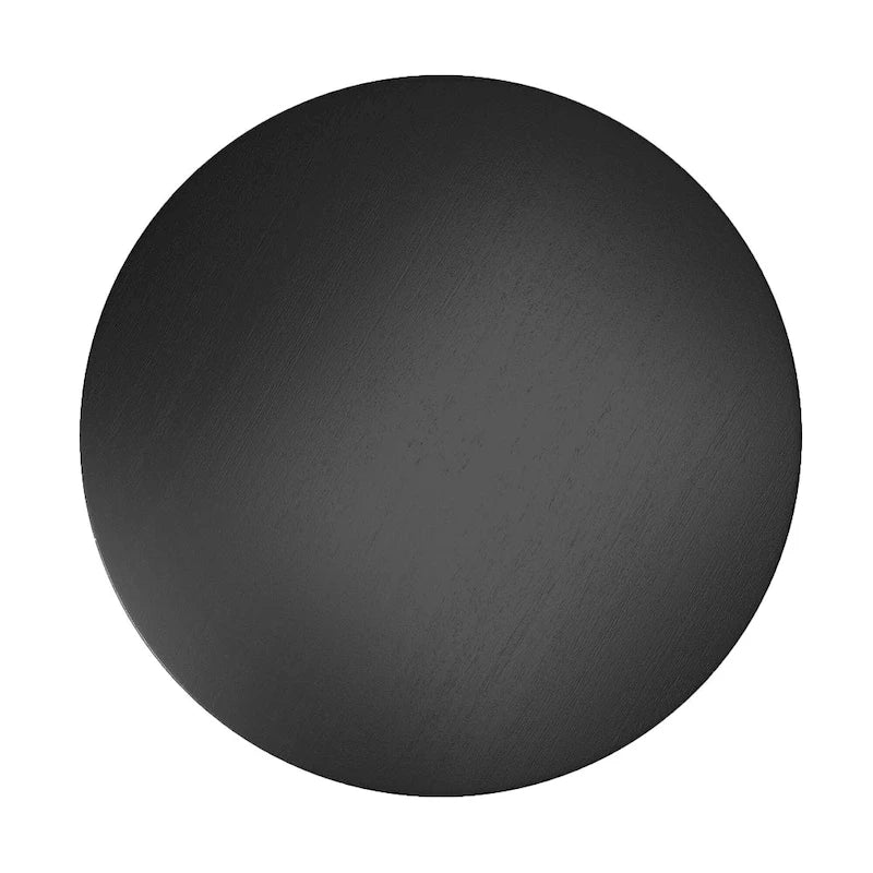 Wilmington Black Round Pedestal Dining Table by iNSPIRE Q Classic - Dining Table