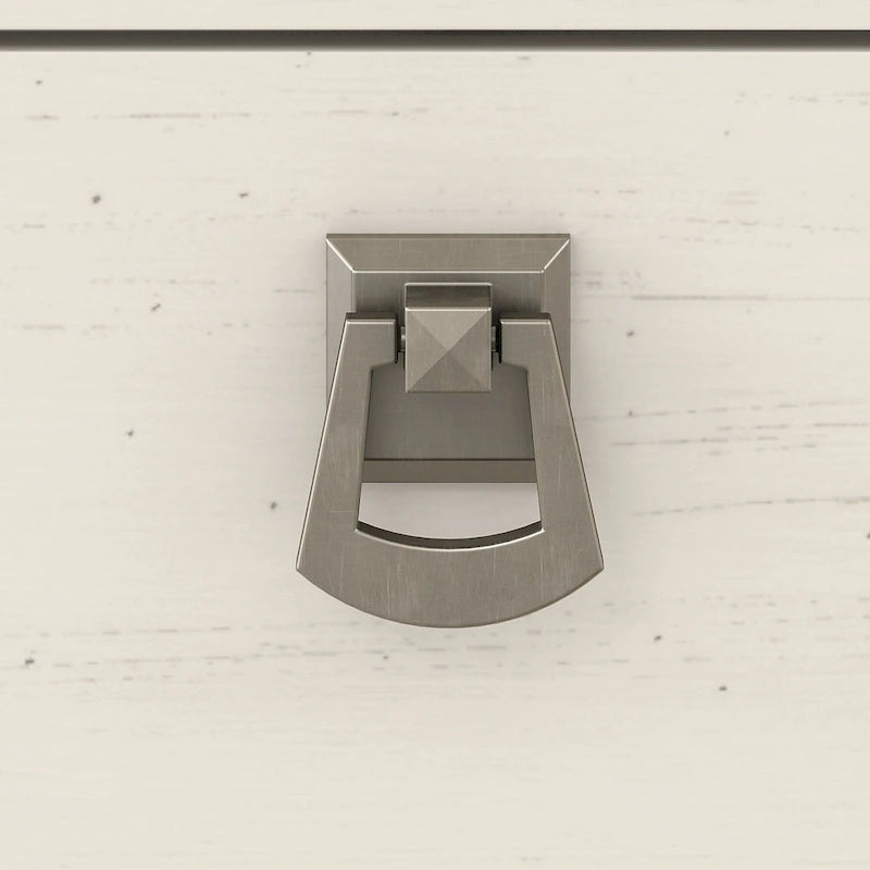 Salinas 60W L Shaped Desk with Hutch and Lateral File Cabinet in White