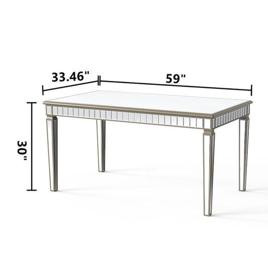 Contemporary Rectangular Dining Table