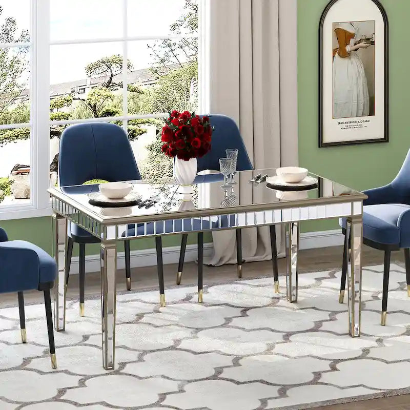Contemporary Rectangular Dining Table