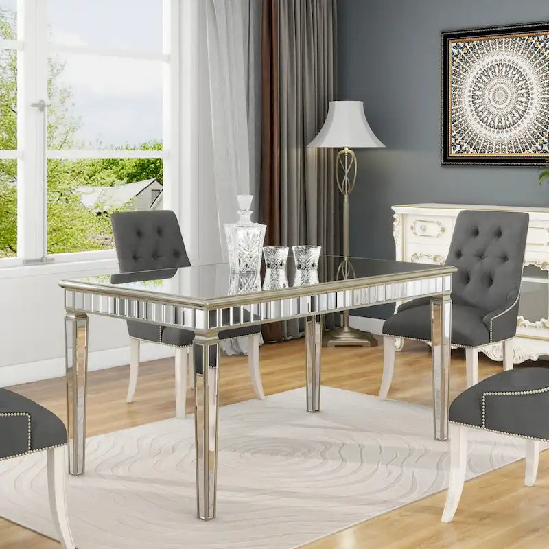 Contemporary Rectangular Dining Table