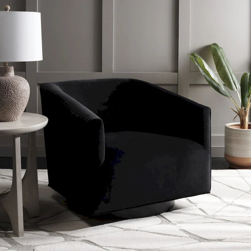 SAFAVIEH Frona Accent Chair (Fully Assembled) - 32 W x 33 D x 29 H - 32Wx33Dx28H