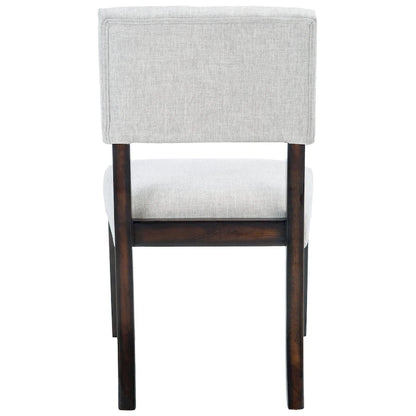 SAFAVIEH Couture Alcinda Wood Dining Chair (Set of 2) - 21 W x 20.5 L x 34.75 H - 21Wx24Dx35H