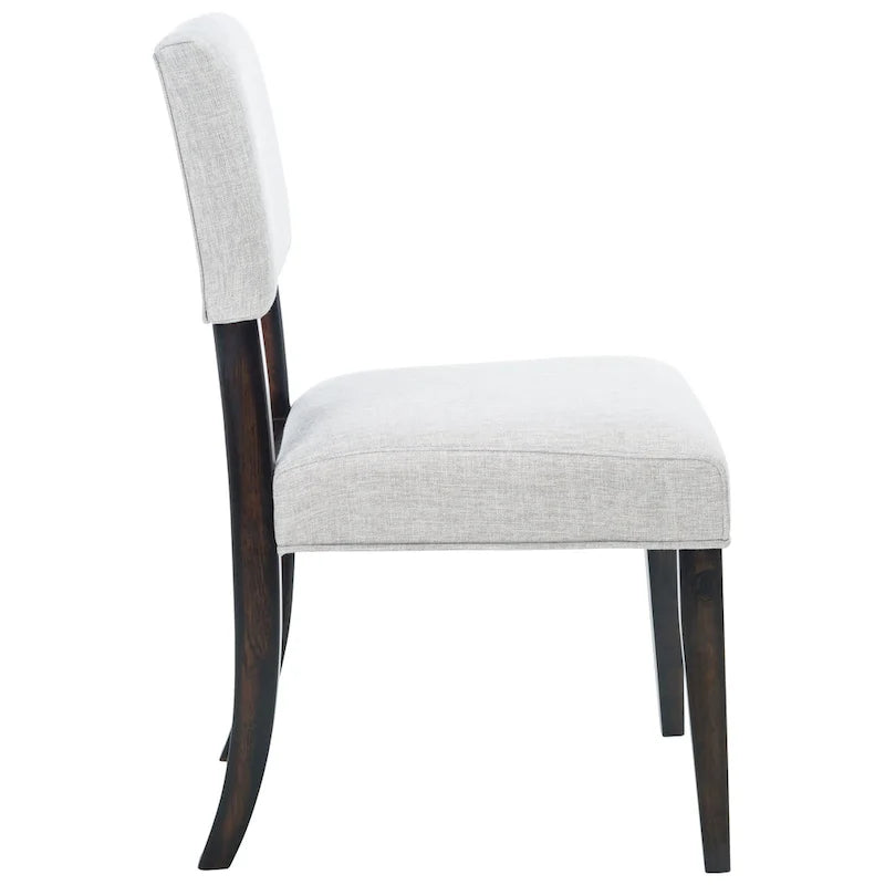 SAFAVIEH Couture Alcinda Wood Dining Chair (Set of 2) - 21 W x 20.5 L x 34.75 H - 21Wx24Dx35H