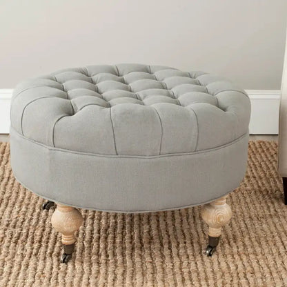 SAFAVIEH Shaunna Round Ottoman