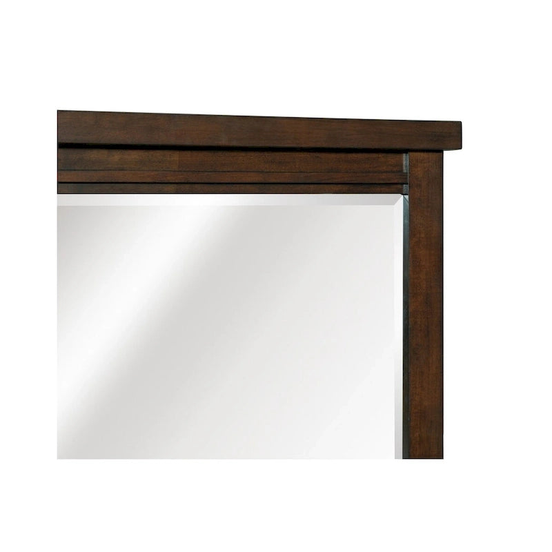 Salma 5 Piece Brown Modern Storage Sleigh Platform Bedroom Set