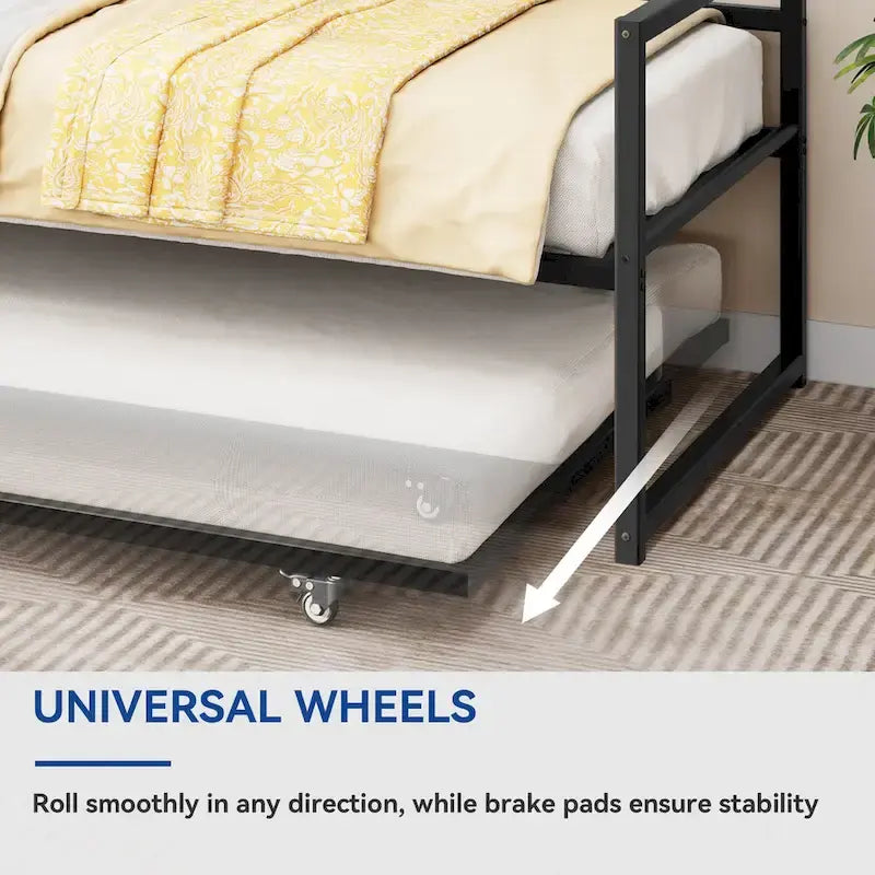 Moasis Twin Daybed with Pull Out Trundle