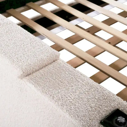 Full Size Upholstered Daybed with Storage Armrests and Trundle