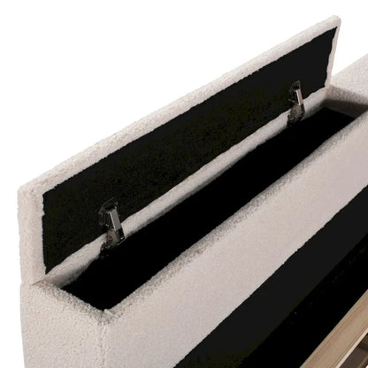 Full Size Upholstered Daybed with Storage Armrests and Trundle