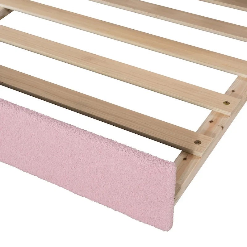 Full Size Upholstered Daybed with Storage Armrests and Trundle