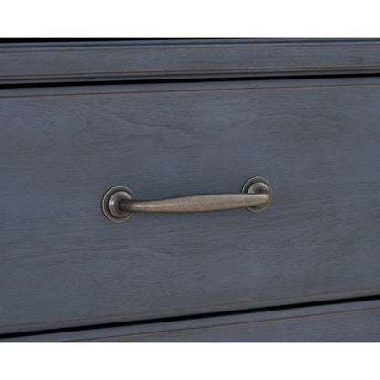 Bridgevine Home Americana Dresser, No Assembly Required, Corduroy Blue Finish