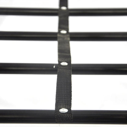 Mieres Industrial Metal Platform Bed Frame with Headboard & Footboard