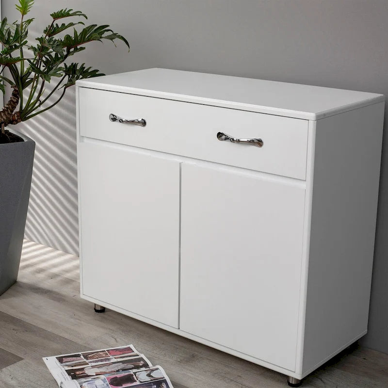 Modern Sidrboard, Side Table with Drawer and Doors