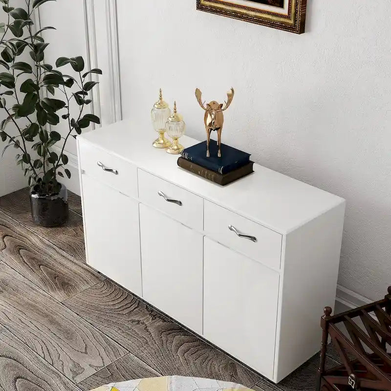 Modern Sidrboard, Side Table with Drawer and Doors